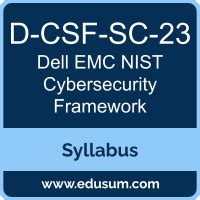 D-CSF-SC-01 PDF Demo