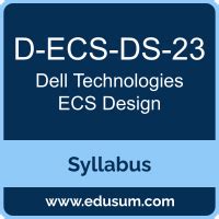 D-ECS-DS-23 PDF Demo