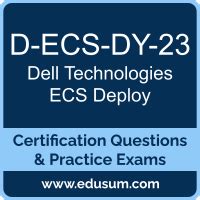D-ECS-DY-23 Online Test