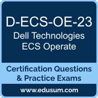 D-ECS-OE-23 Prüfungsübungen