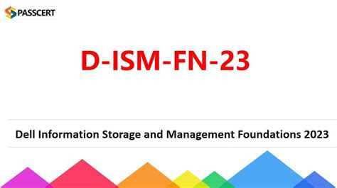 D-ISM-FN-23 Tests