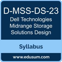 D-MSS-DS-23 Ausbildungsressourcen