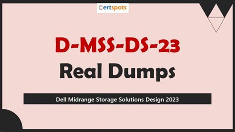 D-MSS-DS-23 Dumps