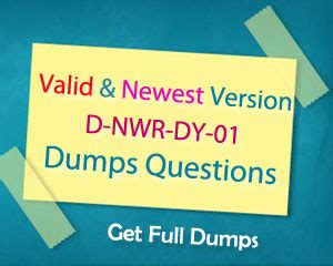 D-NWR-DY-23 Latest Dumps Pdf