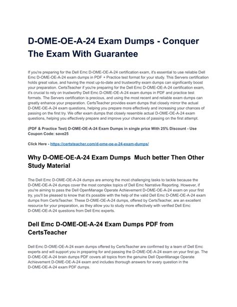 D-OME-OE-A-24 PDF Demo