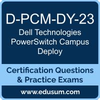 D-PCM-DY-23 Testfagen