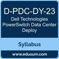 D-PDC-DY-23 Prüfungsinformationen