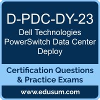 D-PDC-DY-23 Testking