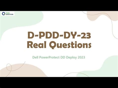 D-PDD-DY-23 Demotesten