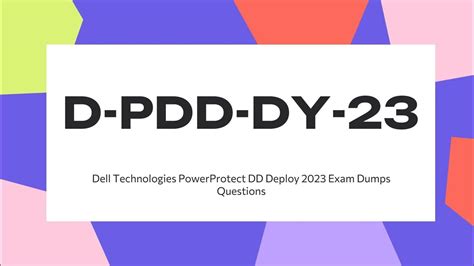 D-PDD-DY-23 Dumps