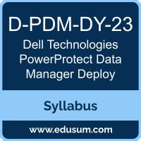 D-PDM-DY-23 Lerntipps