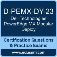 D-PEMX-DY-23 Ausbildungsressourcen