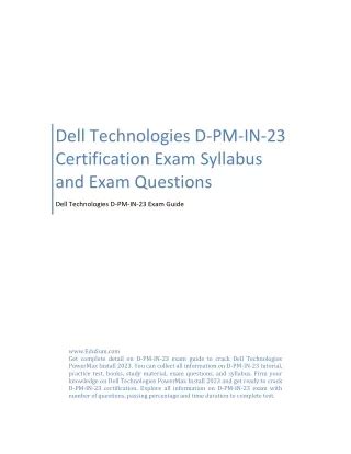 D-PM-MN-23 PDF