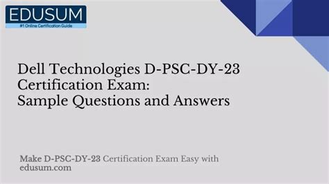 D-PSC-DY-23 Exam Simulator