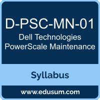 D-PSC-MN-01 Dumps