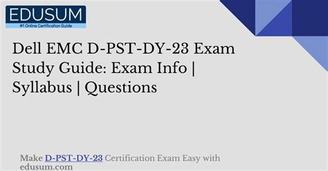D-PST-DY-23 Examengine
