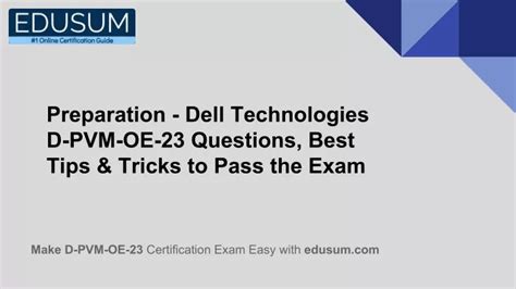 D-PVM-OE-23 Sample Questions