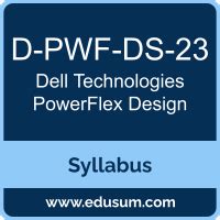 D-PWF-DS-23 Dumps