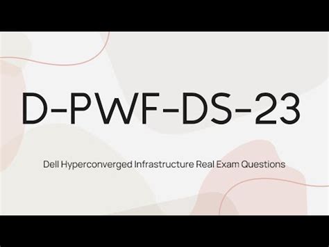 D-PWF-DS-23 Prüfungsinformationen