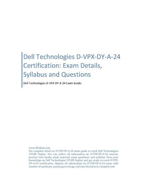 D-VPX-DY-A-24 Examsfragen