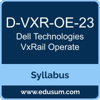 D-VXR-OE-23 Dumps