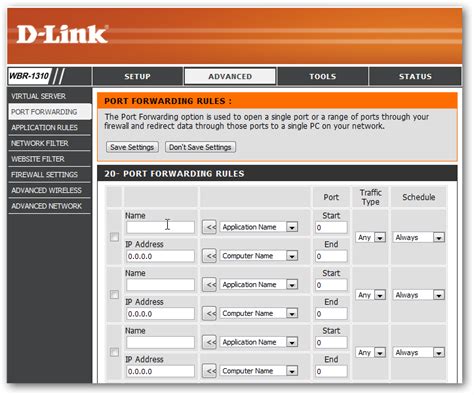 D-link port forwarding, but port is still closed - Tom