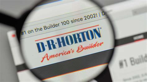 Summary. D.R. Horton's stock has fallen 20% due to fear