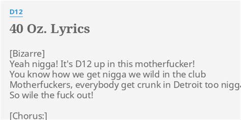 D12 - 40 Oz. Lyrics Lyrics.com