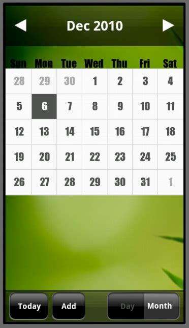 D2 Calendar