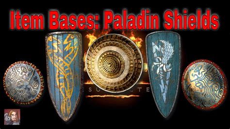 D2R Item Bases - Paladin Only Shields (Sacred Targe, Sacred