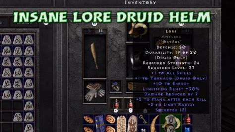 The best Druid Runewords in Diablo 2 Resurrected Patch 2.6