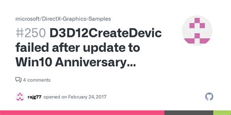 2 Method #1 — Update Your GPU Drivers: 1. . D3d12createdevicefailed