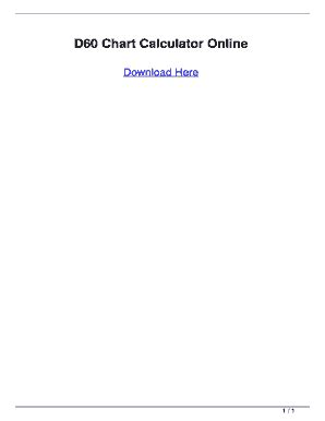D60 chart calculator Math Concepts