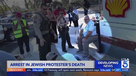 DA files charges of manslaughter, battery against Moorpark man in Jewish demonstrator's death