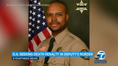 DA to seek death penalty in Riverside County deputy's slaying
