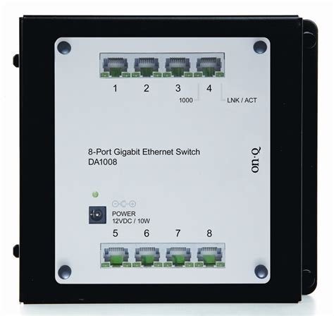 DA1008 - Legrand Pass & Seymour - 8 PORT GIGABIT NETWORK SWITCH …