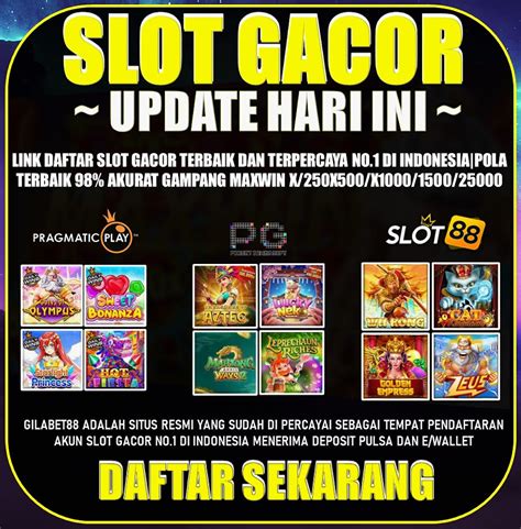 DAFTAR SLOT AKUN PRO Gacor lovers 3 Berikut Fakta & PG