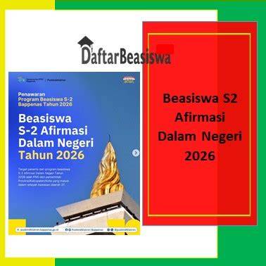 Daftar Beasiswa S2 2026: Dalam & Luar Negeri (Fully … - raincitystudios.com