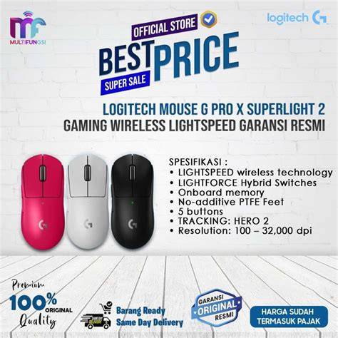 Daftar Harga Logitech G Pro X Superlight 2 Nd ... - raincitystudios.com