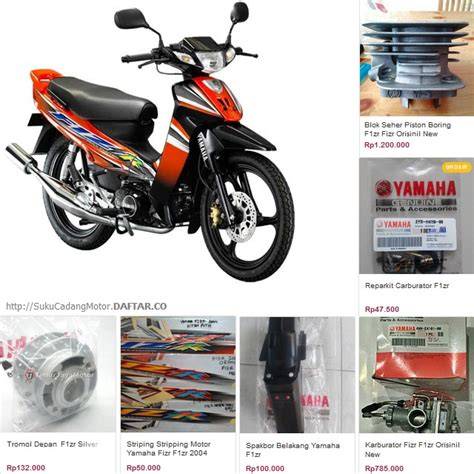 Daftar Harga Spare Part Yamaha F1ZR - raincitystudios.com