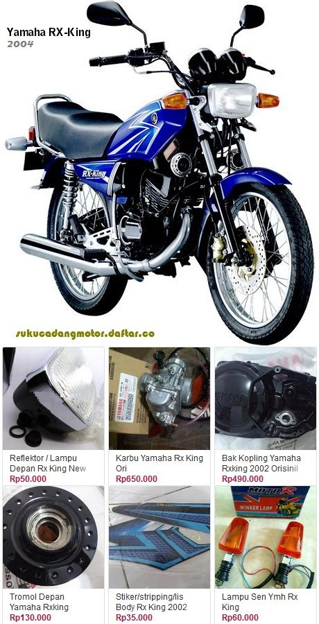 Daftar Harga Sparepart Yamaha RX King - raincitystudios.com