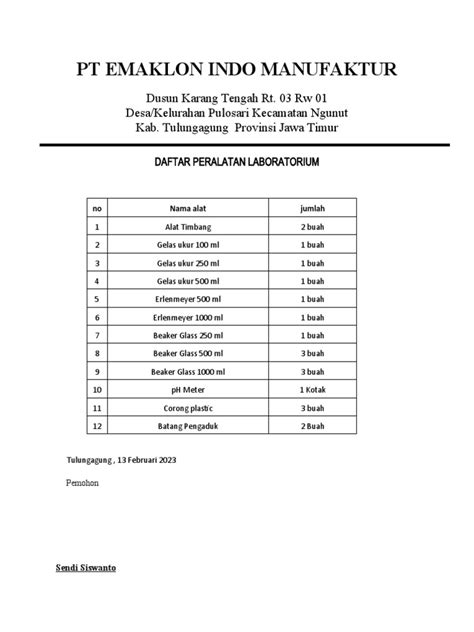 Daftar Perusahaan Peralatan Laboratorium Terlengkap - Indonetwork - wintechmobiles.com