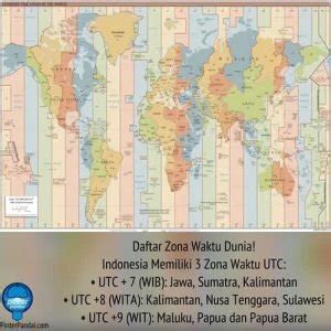 Daftar zona waktu - Wikipedia bahasa Indonesia, ensiklopedia bebas - wintechmobiles.com