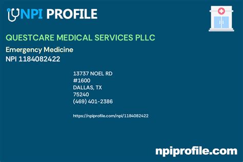 DALLAS MEDICAL SPECIALISTS, PLLC NPI 1508217811