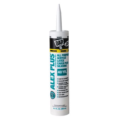 DAP 801 Caulk, 10.1 oz, White - amazon.com