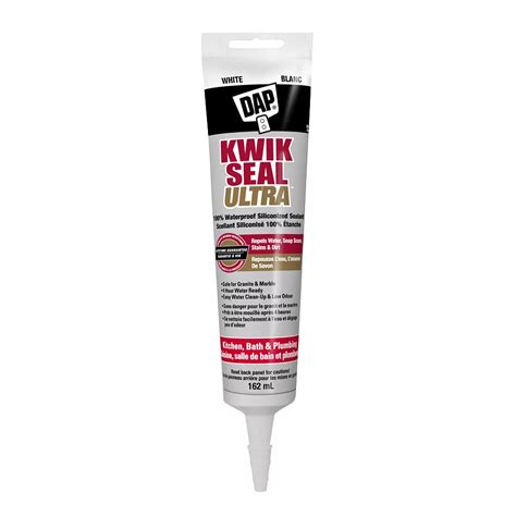 DAP Kwik Seal Ultra Premium Siliconized Sealant - White - 162 …