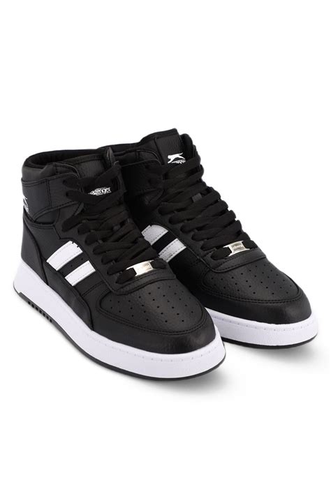 DAPHNE HIGH Erkek Sneaker Ayakkabı Siyah / Beyaz Slazenger.