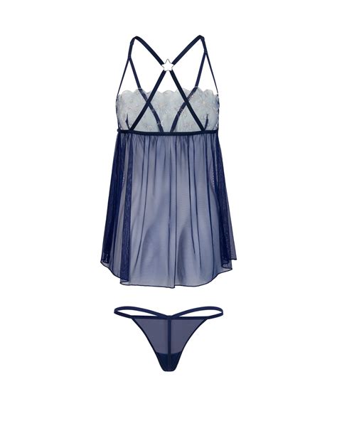 dark blue babydoll - elchoricharrua.com