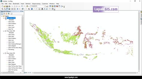 Data Shapefile Jalan Indonesia Terlengkap Gratis - wintechmobiles.com