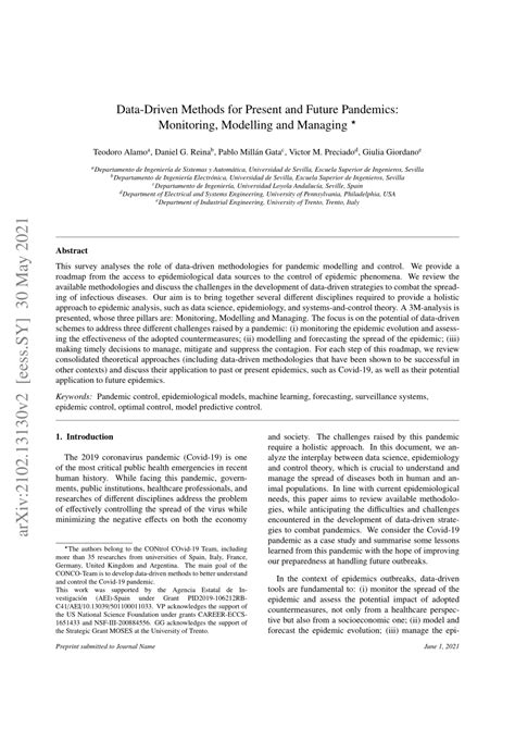 Data-driven methods for present and future pandemics: Monitoring ... - coolestguyplanet.net